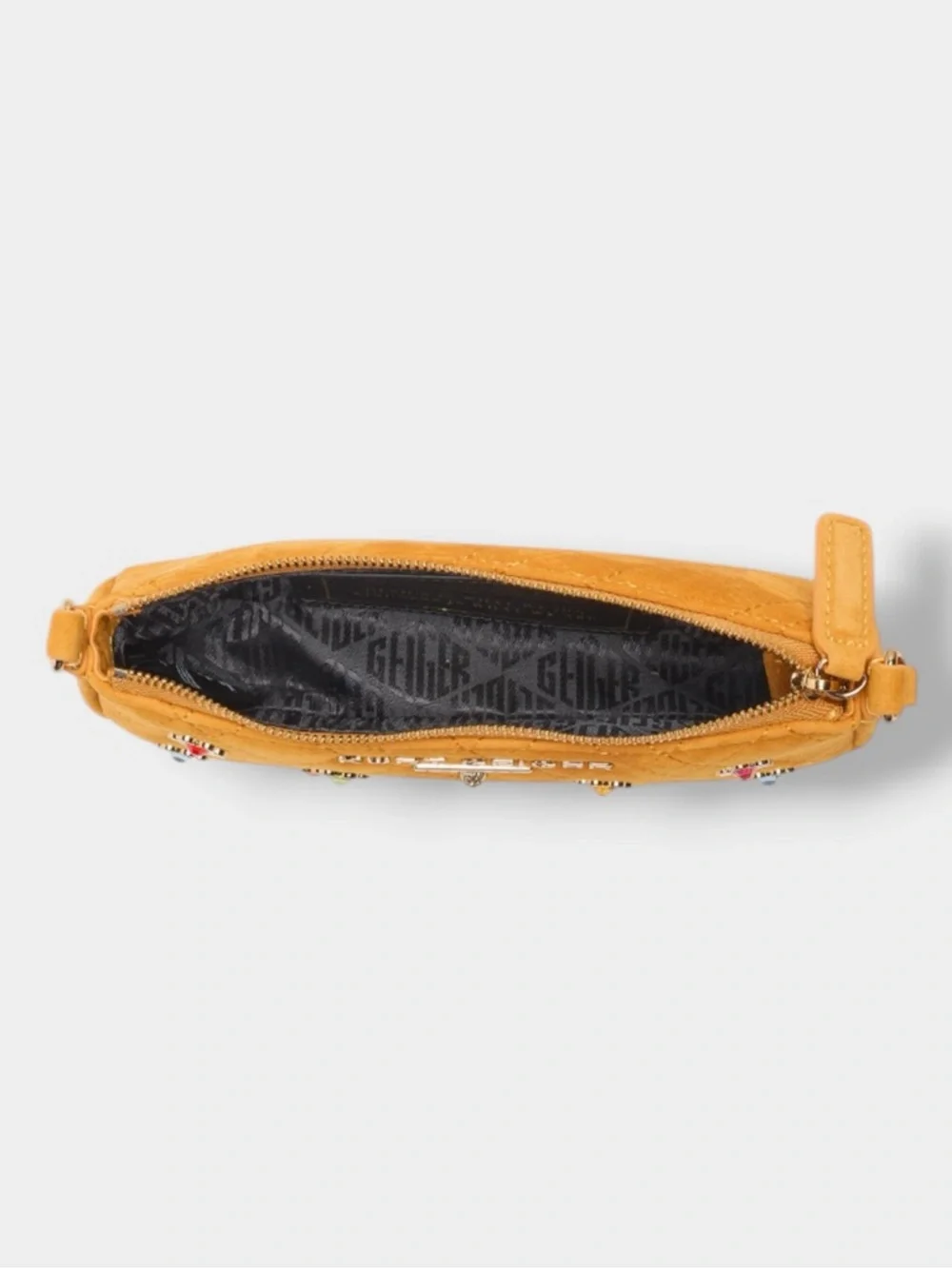 Kurt Geiger 🪢NWT Highgate Small Suede Wristlet Shoulder Bag - Picture 6 of 7